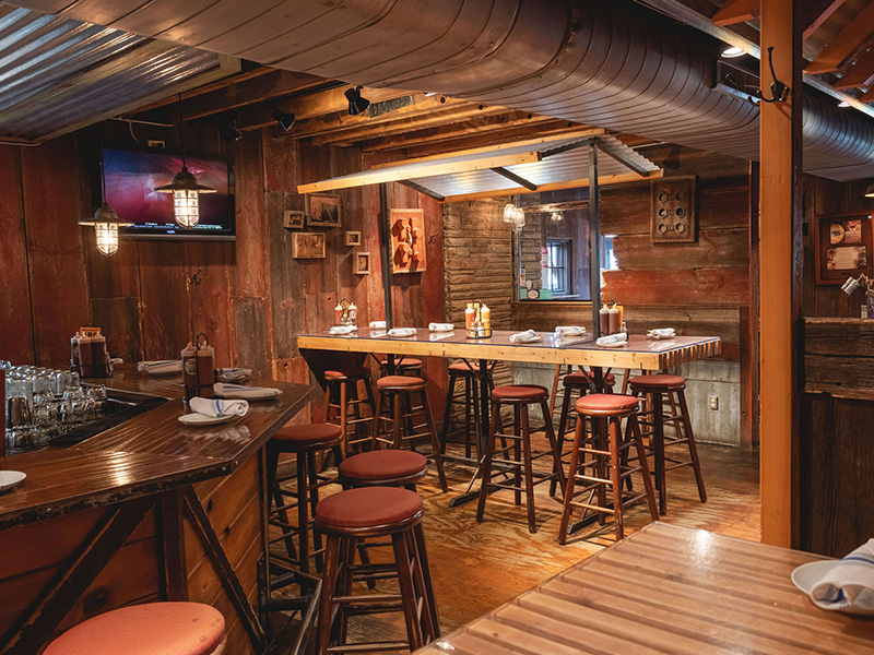 Smoke Shack Bar Family Table